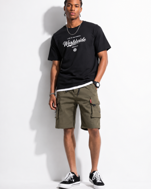 Cargo Bermuda Herren in Khaki