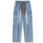 Cargo Jeans Herren Wide Leg