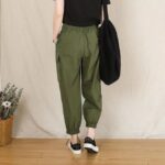 Cargohose Teenager Mädchen Grün