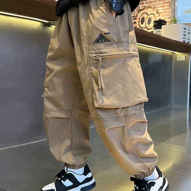 PANTALONCARGOJUNIOR1.jpg Cargo Jogger Kinder Beige