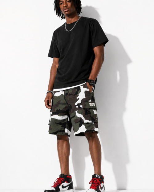 Camouflage Cargo Shorts Herren