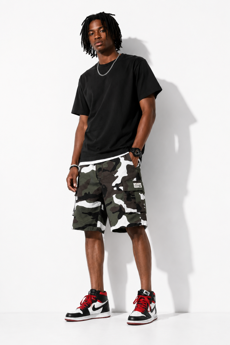 SHORT_CARGO_BERMUDA_CAMOUFLAGE.png Camouflage Cargo Shorts Herren