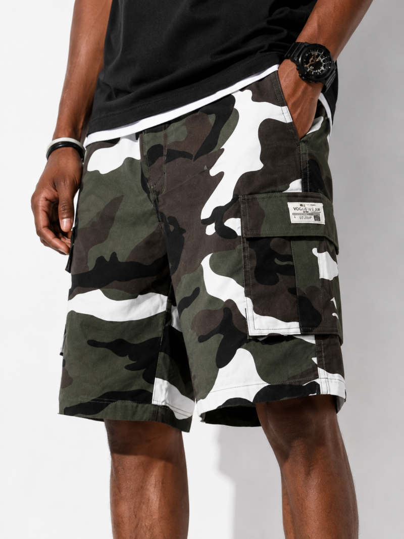 Camouflage Cargo Shorts Herren