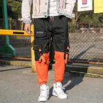 Orange Cargohose Herren