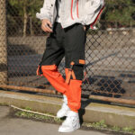 Orange Cargohose Herren