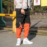 Orange Cargohose Herren