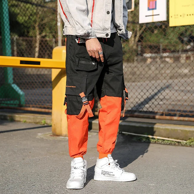Orange Cargohose Herren
