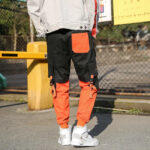 Orange Cargohose Herren