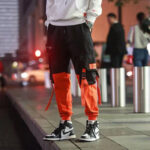 Orange Cargohose Herren