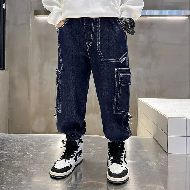 evrvev.jpg Cargo Jeans Jungen Blau