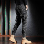Camouflage Cargo Jeans Herren