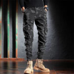 Camouflage Cargo Jeans Herren