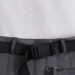 Plissierter Cargo Rock für Damen mit Tasche