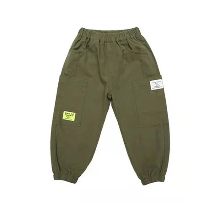 Cargohose Mädchen Khaki