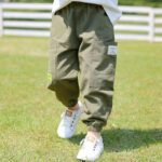 Cargohose Mädchen Khaki