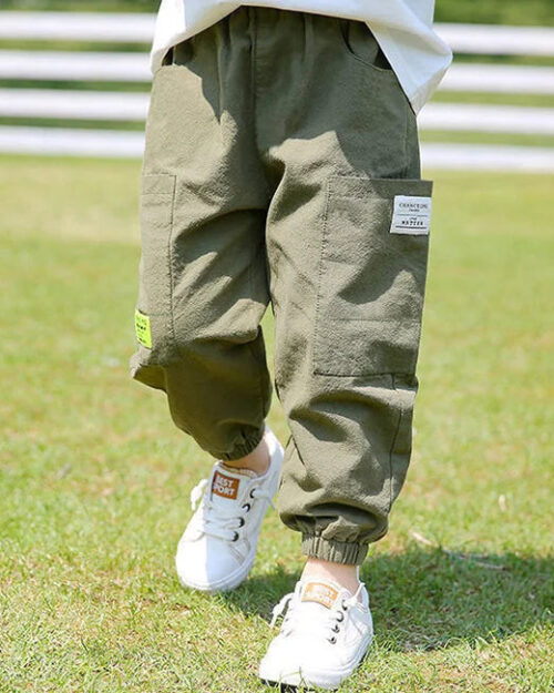Cargohose Mädchen Khaki
