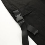 Schwarze Cargohose Damen mit Gürtel