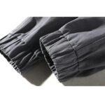 Schwarze Cargohose Herren mit Riemen