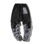 Schwarze Cargohose Herren mit Riemen