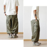 Khaki Baggy Cargohose Herren
