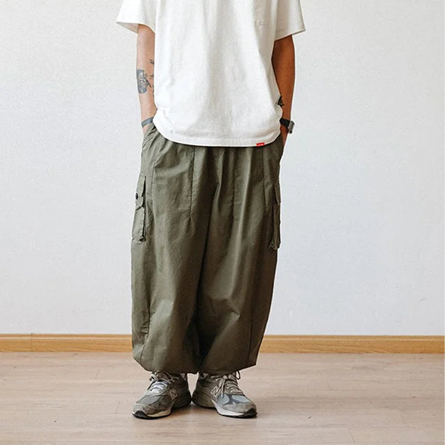 pantalon-cargo-baggy-737.jpg Khaki Baggy Cargohose Herren