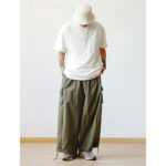 Khaki Baggy Cargohose Herren