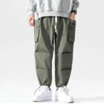 Baggy Cargohose Herren in Khaki