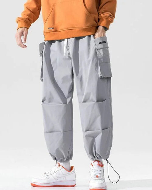 Baggy Cargohose Herren in Blau