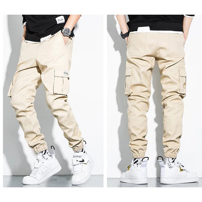 Beige Cargohose Herren Slim Fit