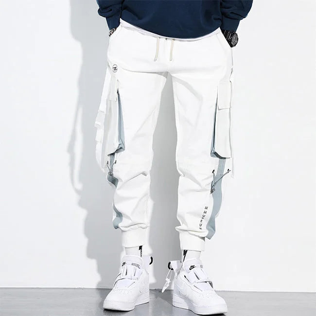 pantalon-cargo-blanc-homme-202.jpg Weiße Cargohose Herren Slim Fit