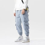 Blaue Streetwear Cargohose Herren