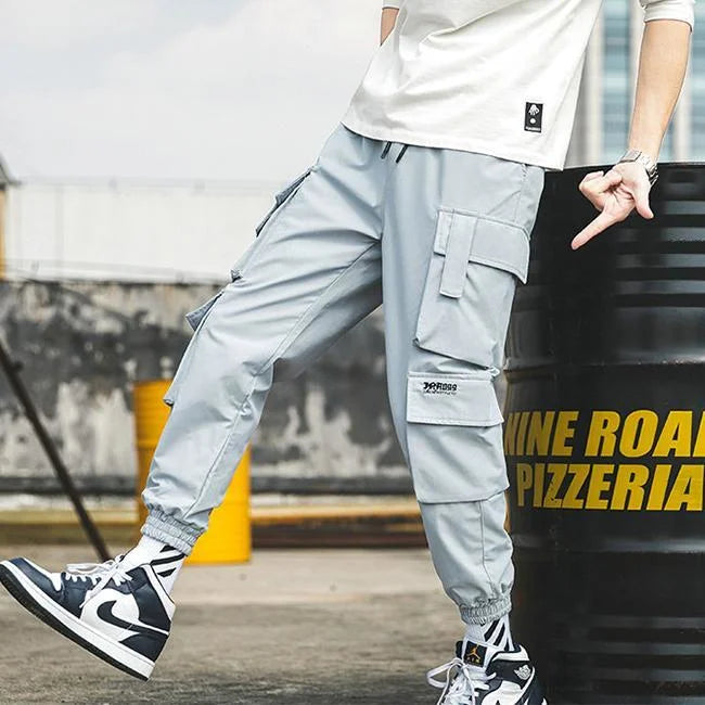 Blaue Streetwear Cargohose Herren