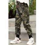 Camouflage Jogger Cargohose Mädchen