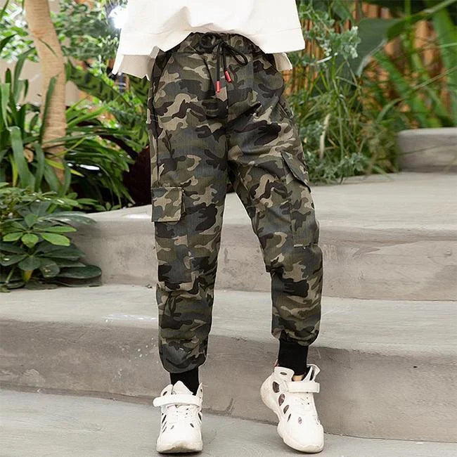 pantalon-cargo-camouflage-fille-411.jpg Camouflage Jogger Cargohose Mädchen