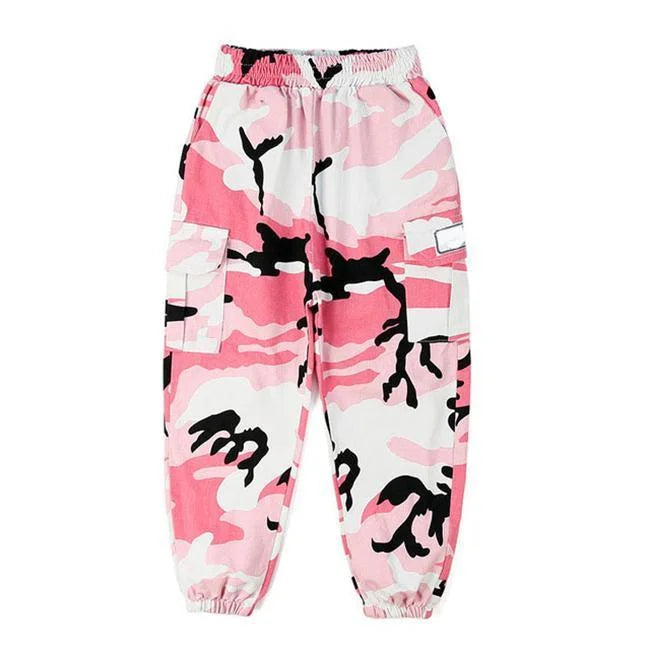 Camouflage Cargohose Mädchen