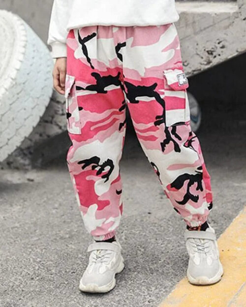 Camouflage Cargohose Mädchen