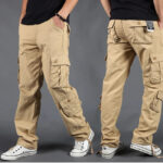 Klassische Casual Cargohose Herren