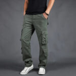 Klassische Casual Cargohose Herren