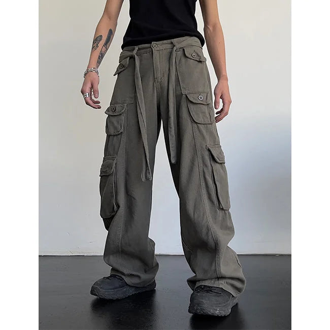 Wide Leg Cargohose Herren