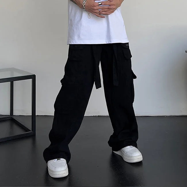 Wide Leg Cargohose Herren