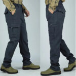 Vintage Cargohose Herren Straight Fit