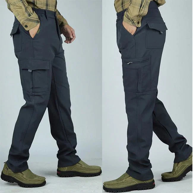 Vintage Cargohose Herren Straight Fit