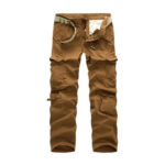 Cargohose Herren Straight Fit mit runden Taschen