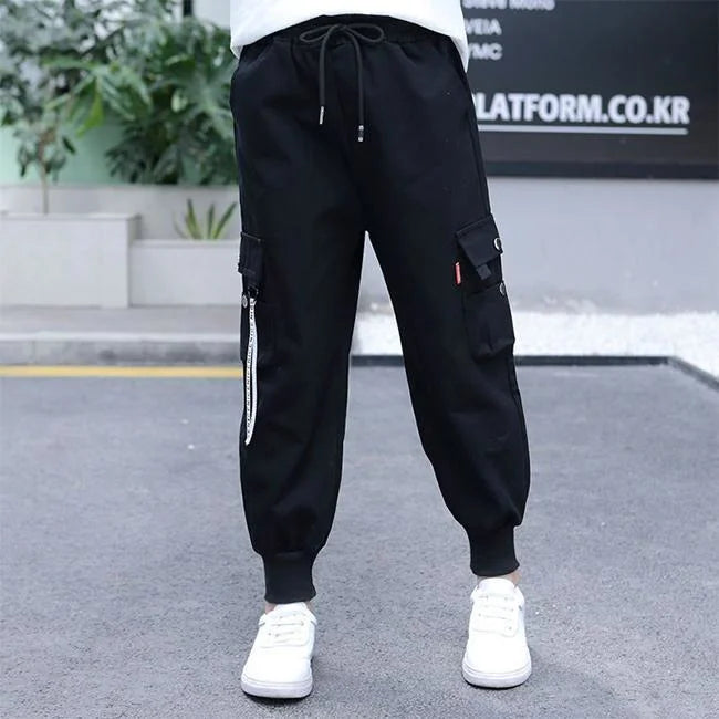 pantalon-cargo-fille-10-ans-366.jpg Schwarze Jogger Cargohose Mädchen