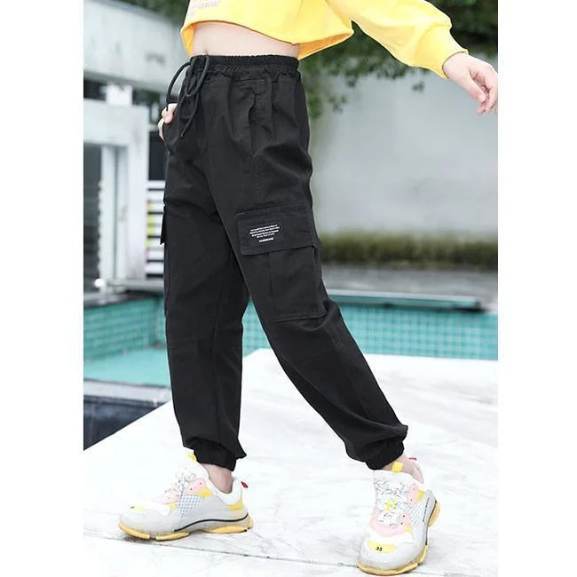 High Waist Cargohose Mädchen