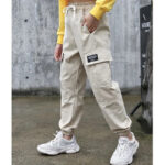 High Waist Cargohose Mädchen