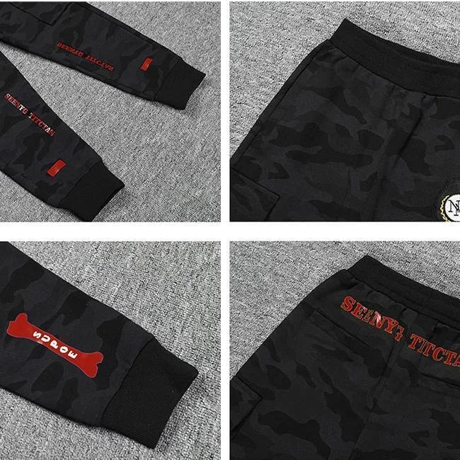 Camouflage Jogger Cargohose Jungen