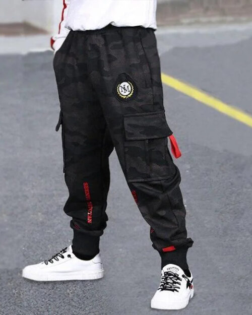 Camouflage Jogger Cargohose Jungen