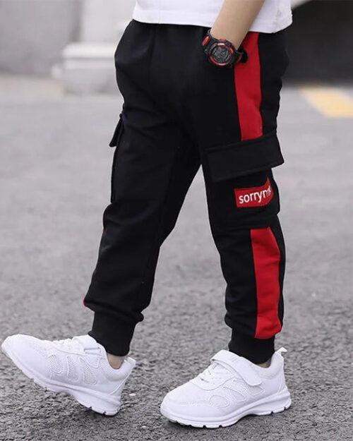 Street Jogger Cargohose Jungen in Rot