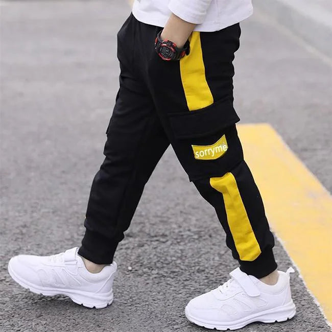 Street Jogger Cargohose Jungen in Gelb